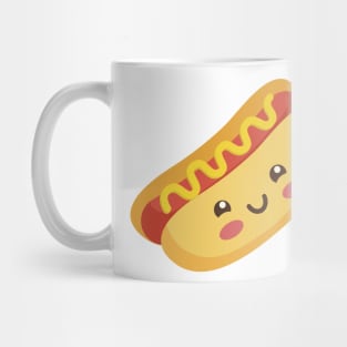 Cute Kawaii Hot Dog Mug